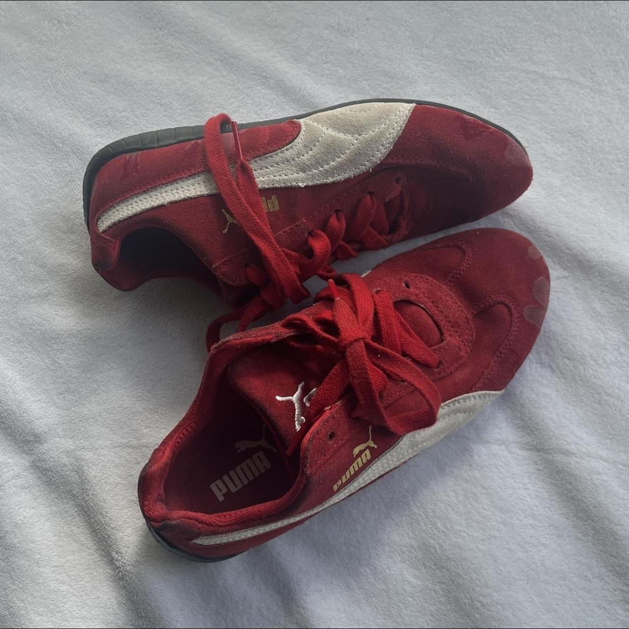 puma platform rouge