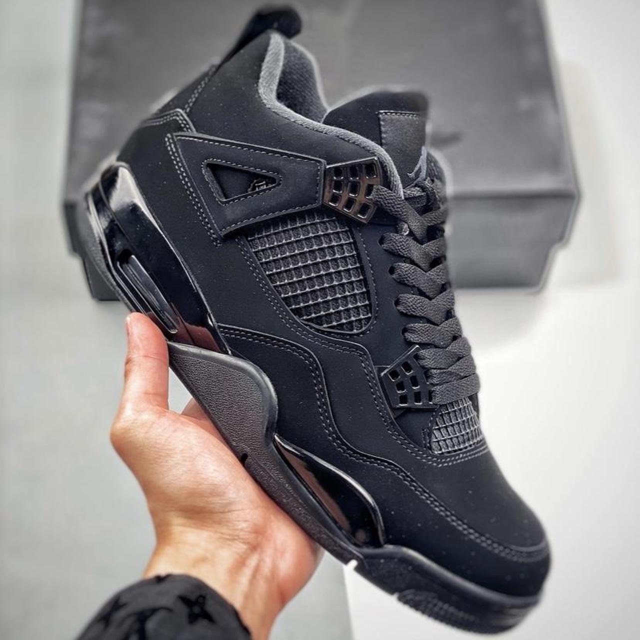 NIKE AIR JORDAN 4 BLACK CAT AVAILABLE IN DIFFERENT... - Depop