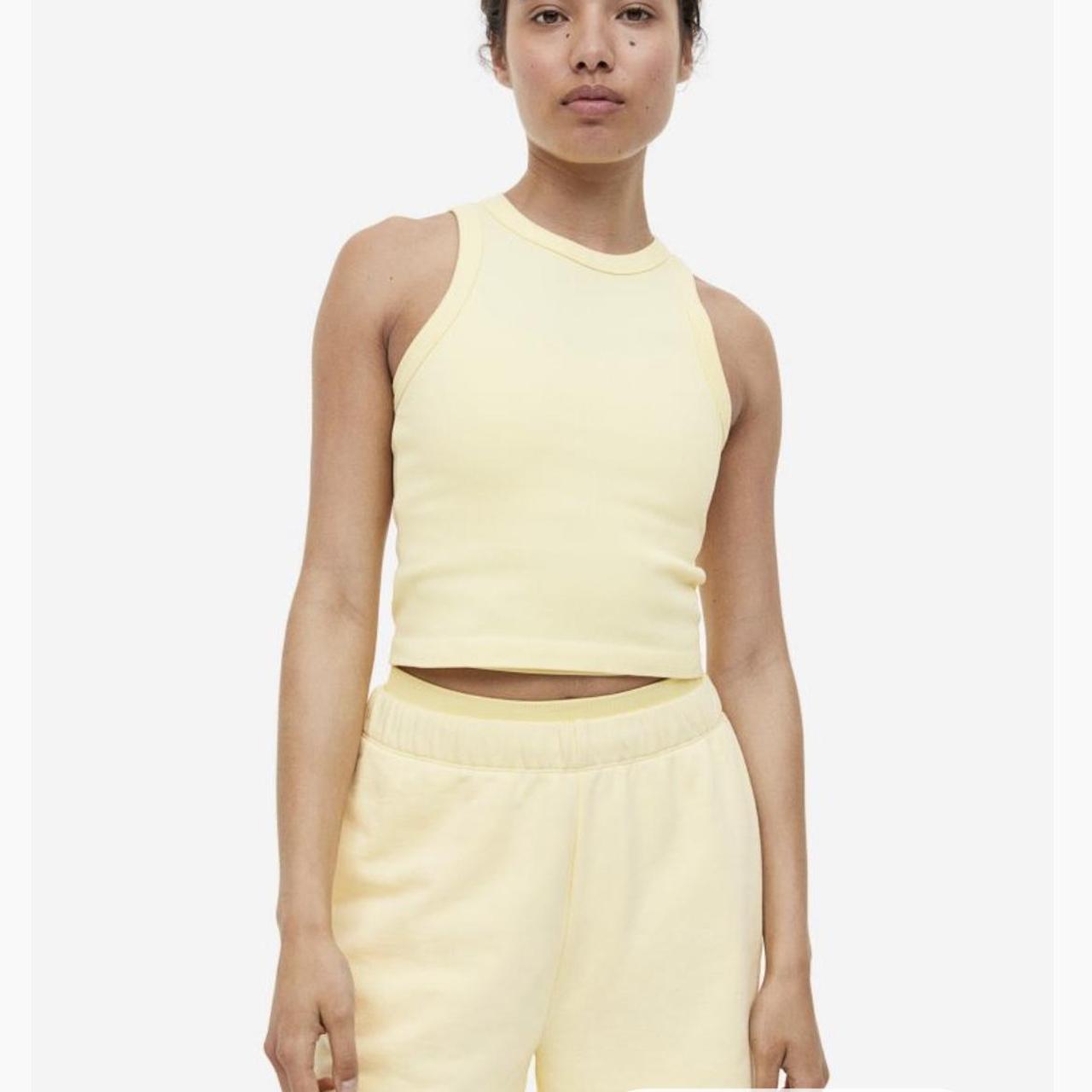 Light yellow 2024 tank top