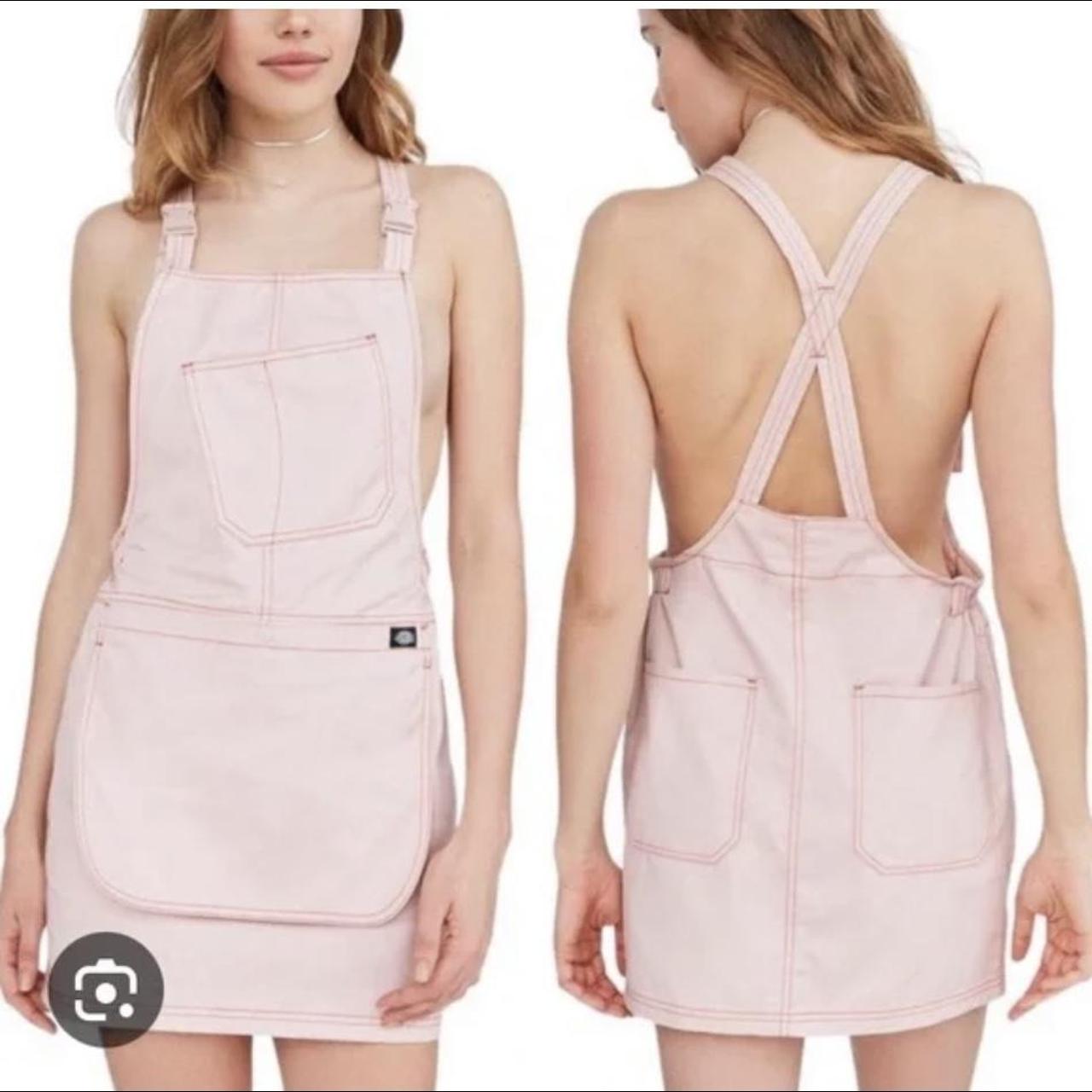 Dickies pink 2025 overall dress