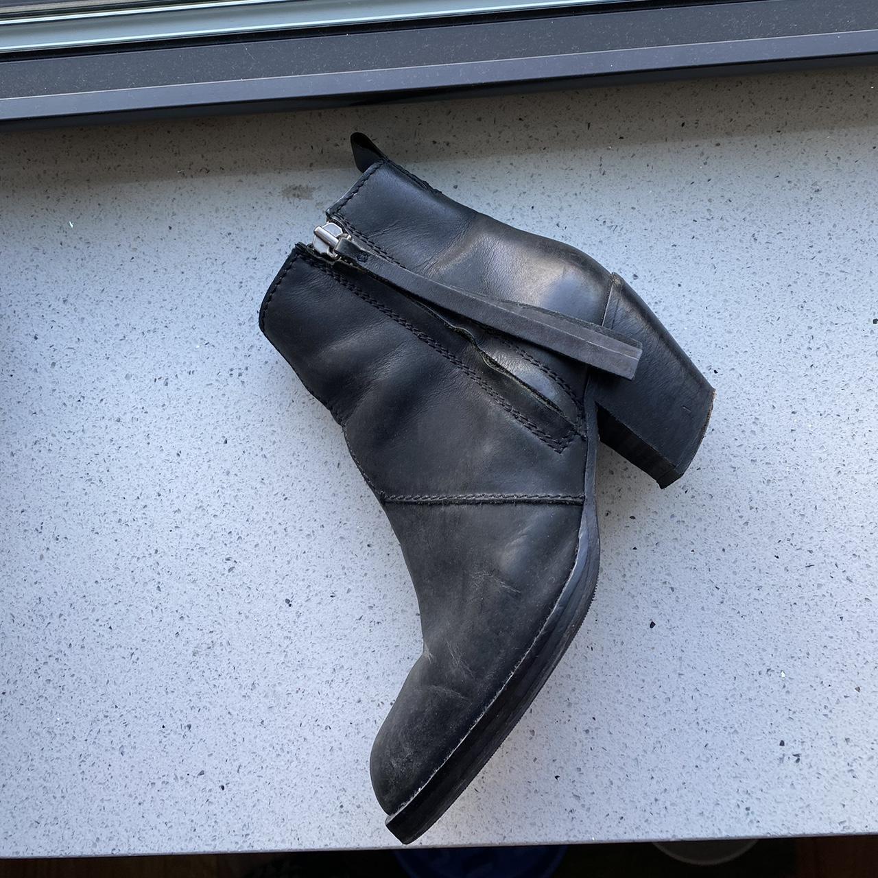 Acne pistol hot sale boots sizing