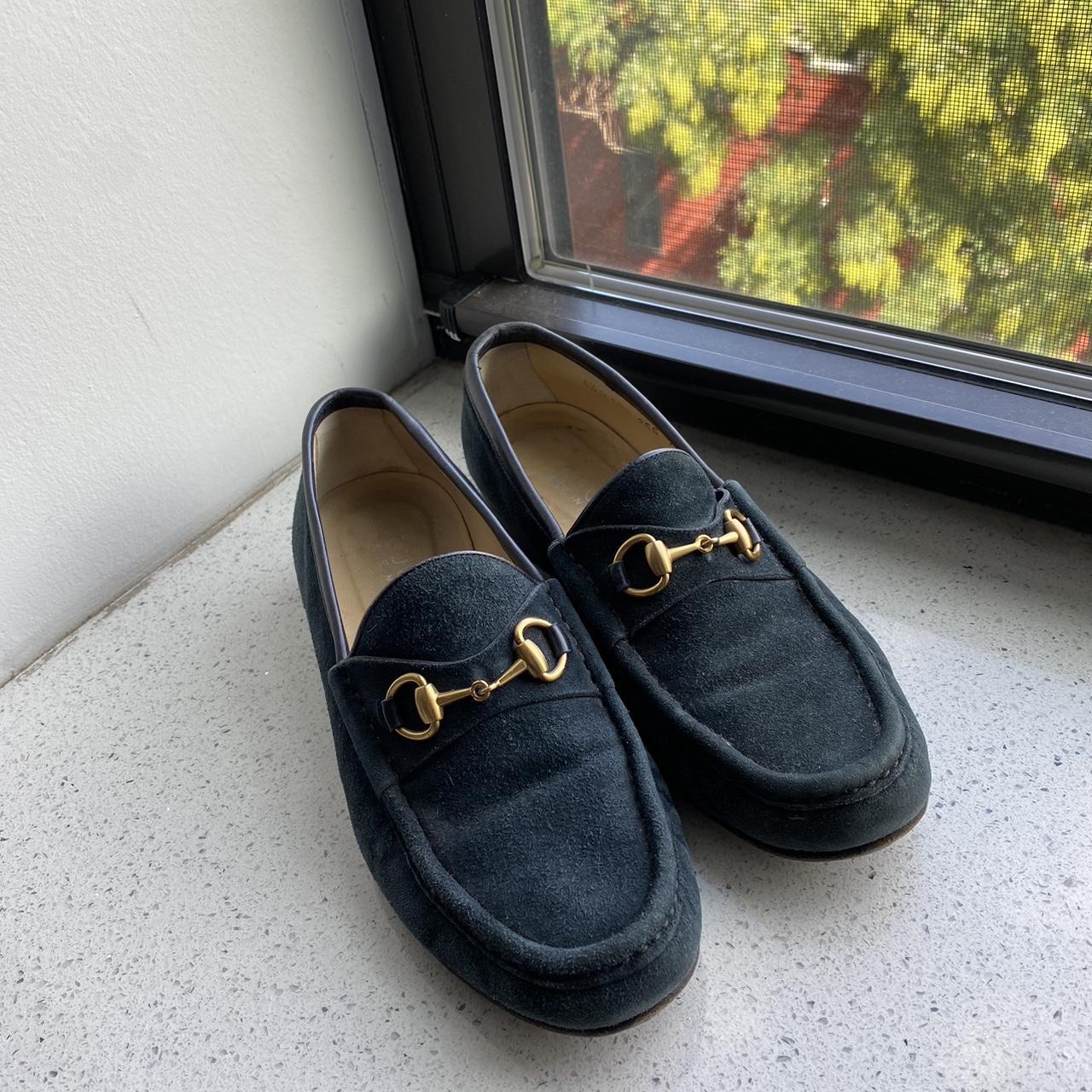 used gucci loafers womens