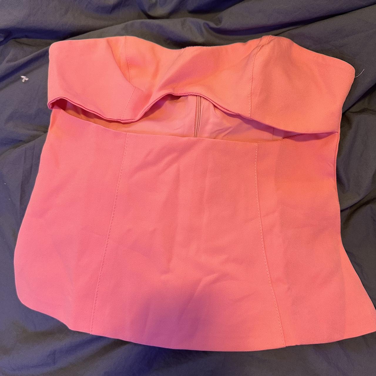 open under boob pink tube top #vintage #rare #trendy... - Depop