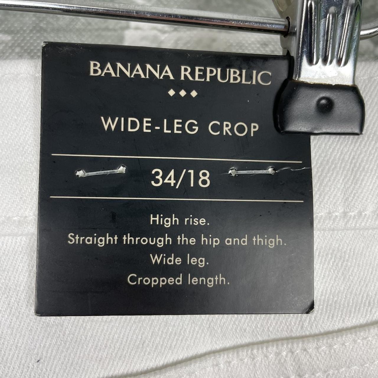 Banana Republic Factory High Rise Black Cropped - Depop