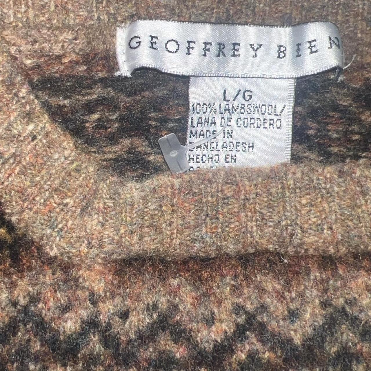 Geoffrey Beene Women's Khaki and Brown Jumper (4)