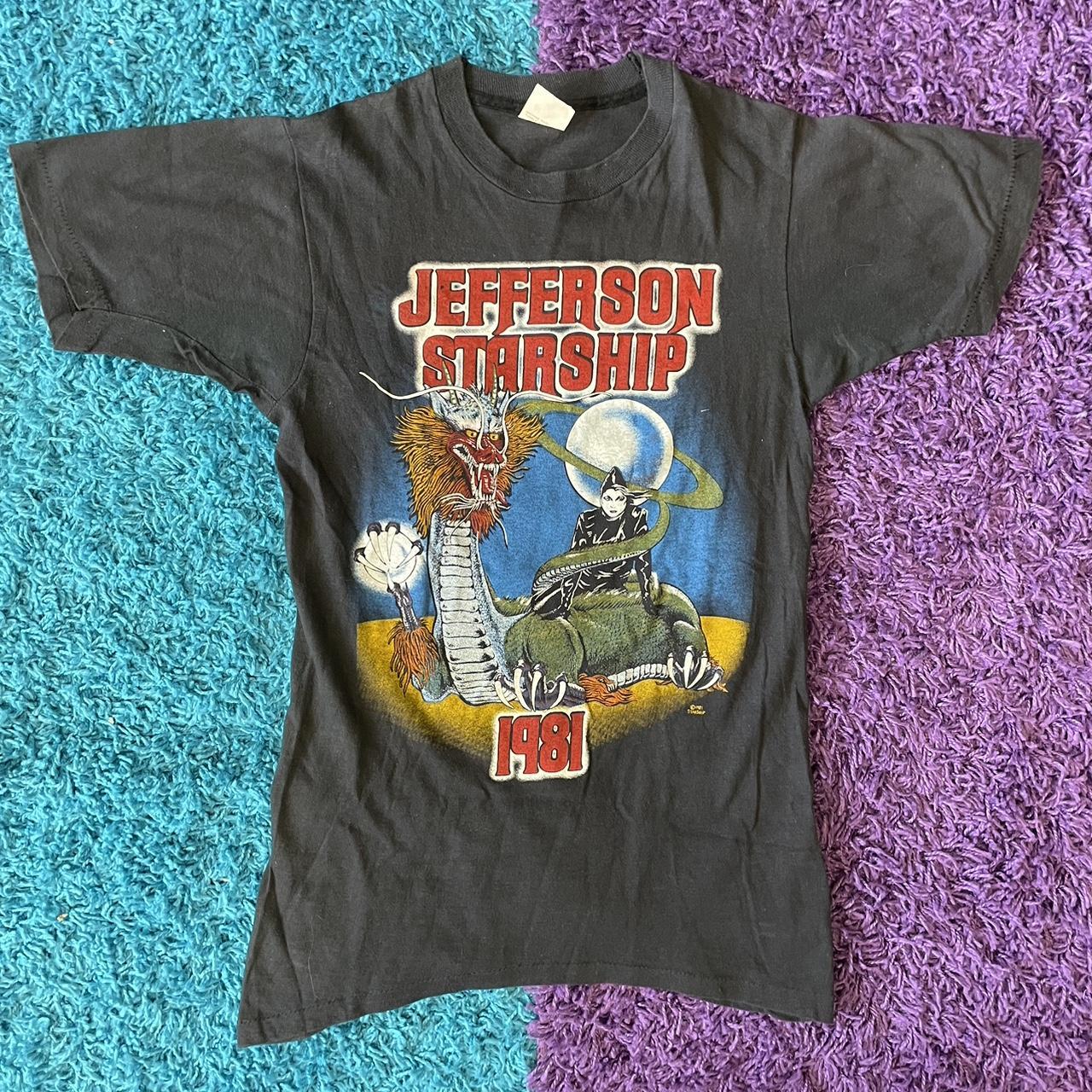 80's Vintage 1981 JEFFERSON STARSHIP T Shirt Small retailer With Sportswear Tag