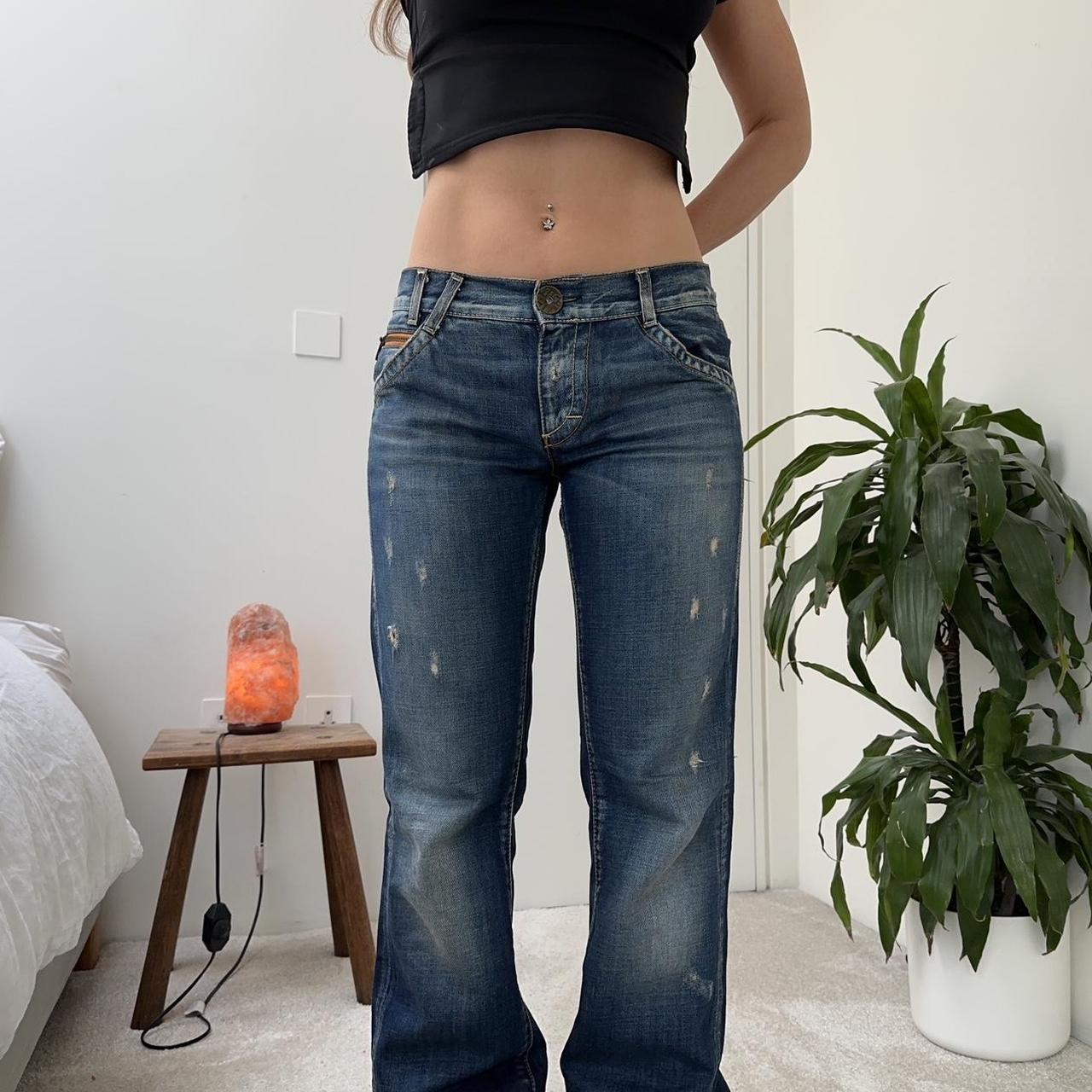 Vintage miss sixty jeans Y2k low rise jeans. - Depop