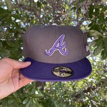 ATL braves camo fitted hat (7 3/8) - never worn - Depop