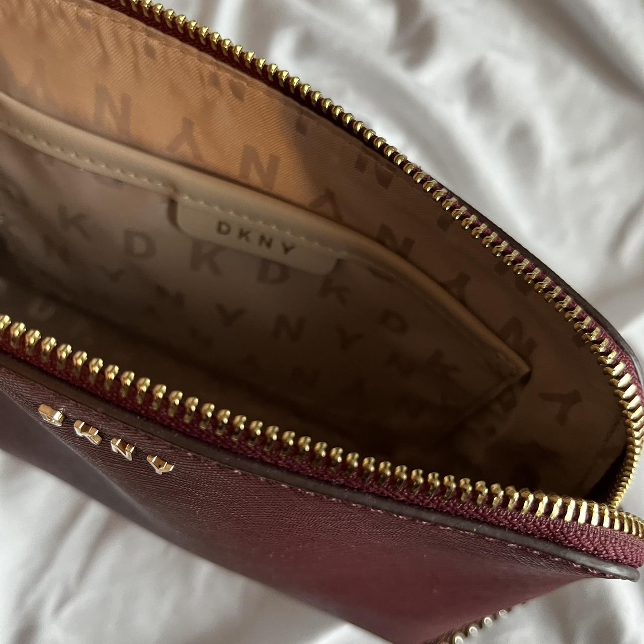 DKNY Women's Burgundy and Gold Bag (3)
