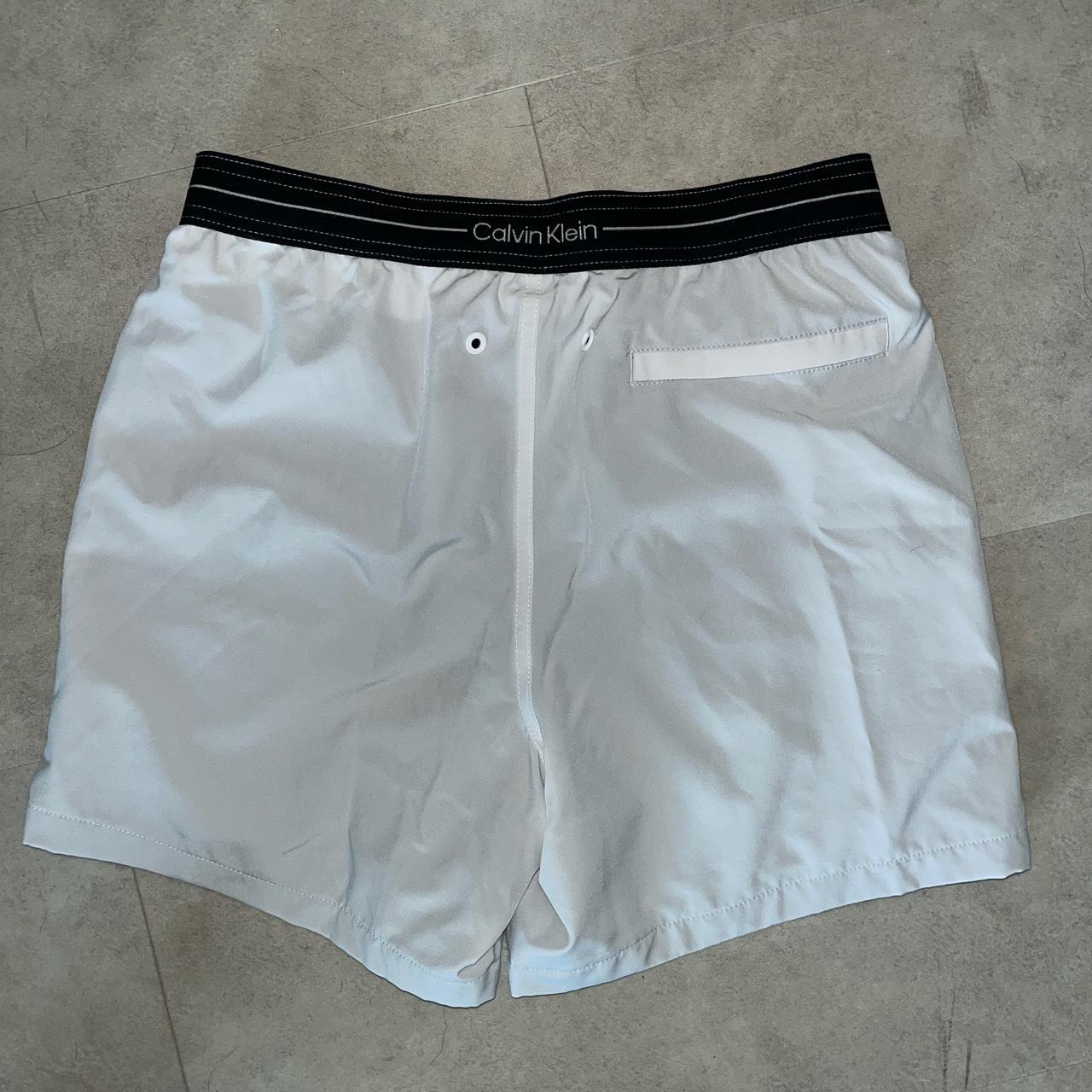 White Calvin Klein Bathing Suit -calvin klein... - Depop