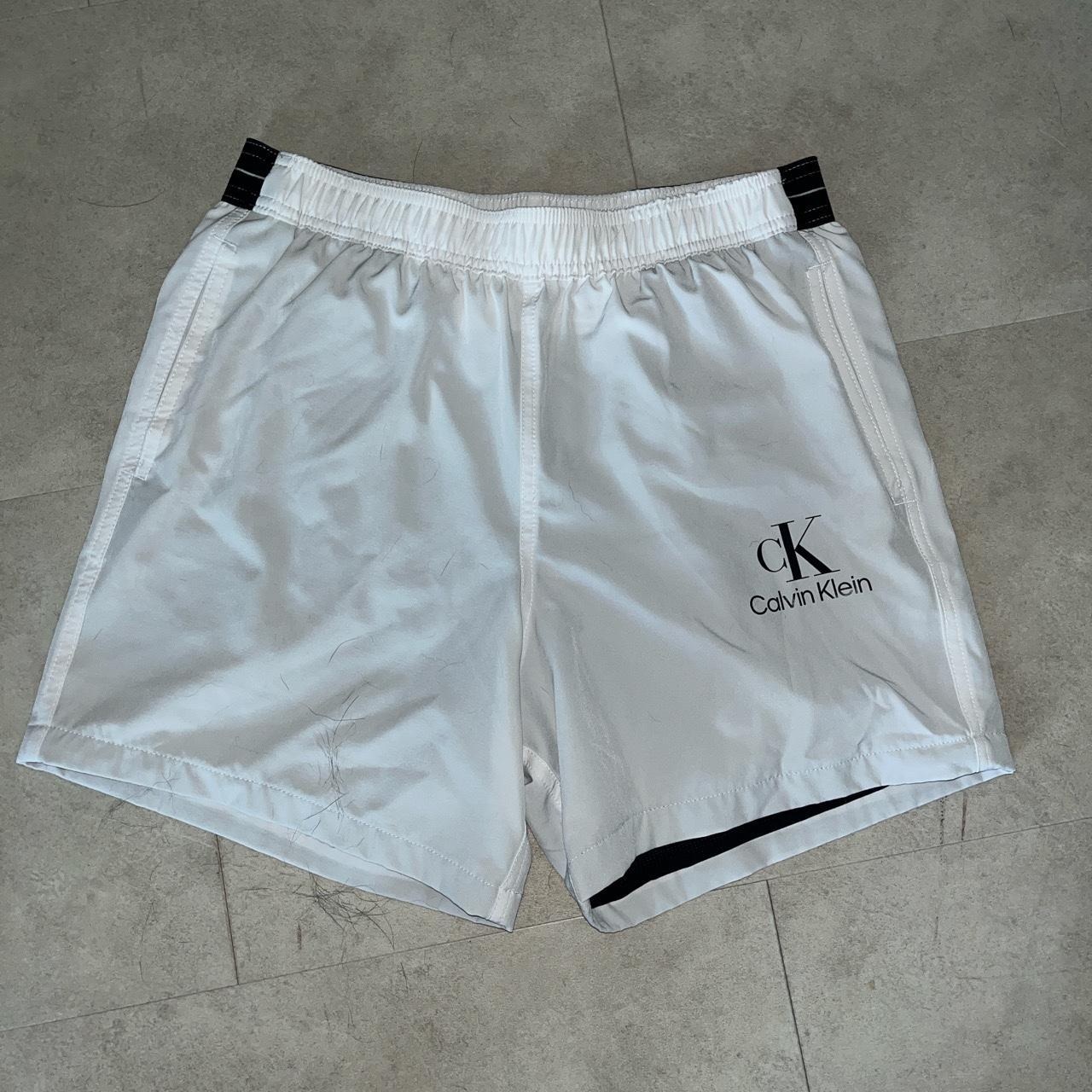 White Calvin Klein Bathing Suit calvin klein... Depop