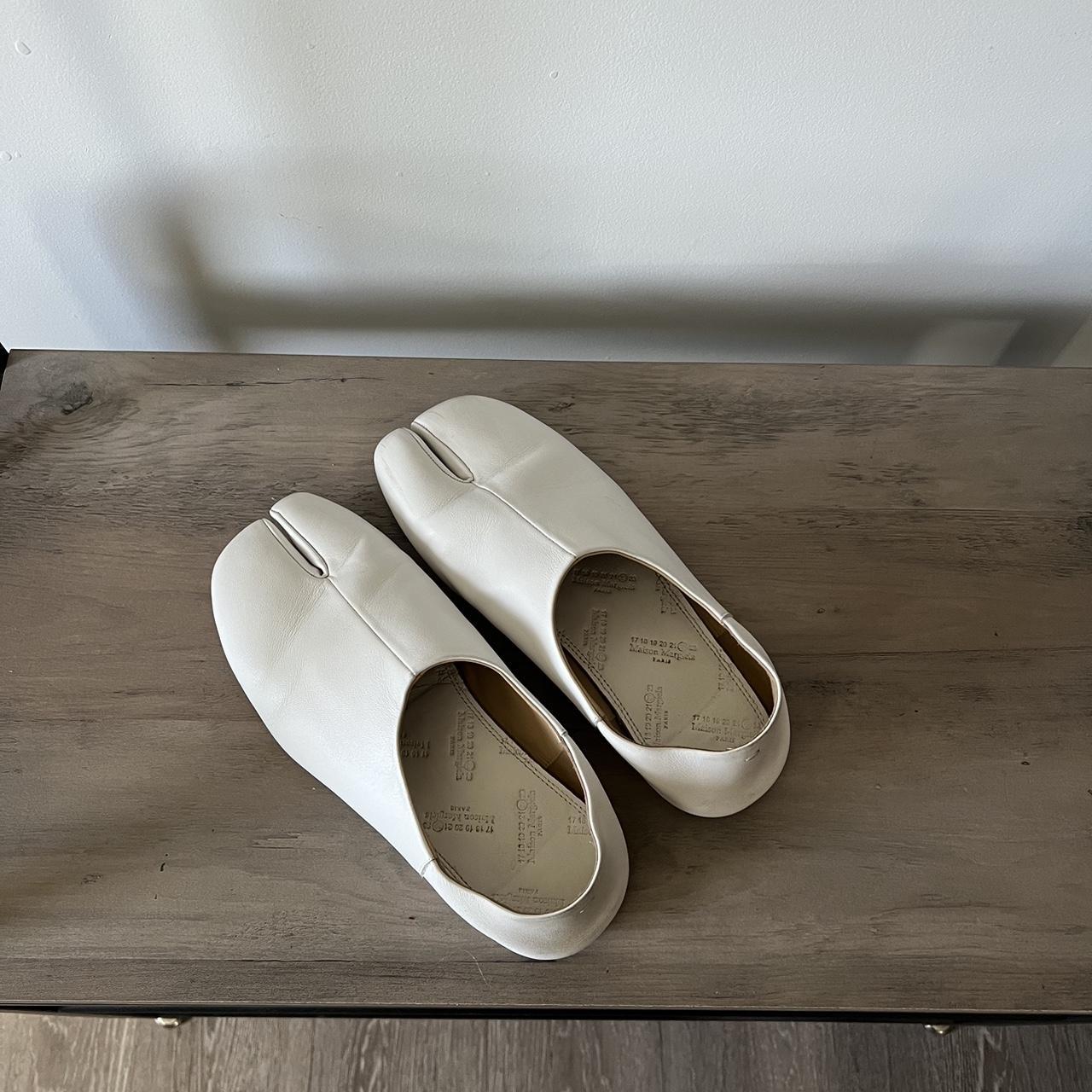 Maison Margiela Women's White Loafers