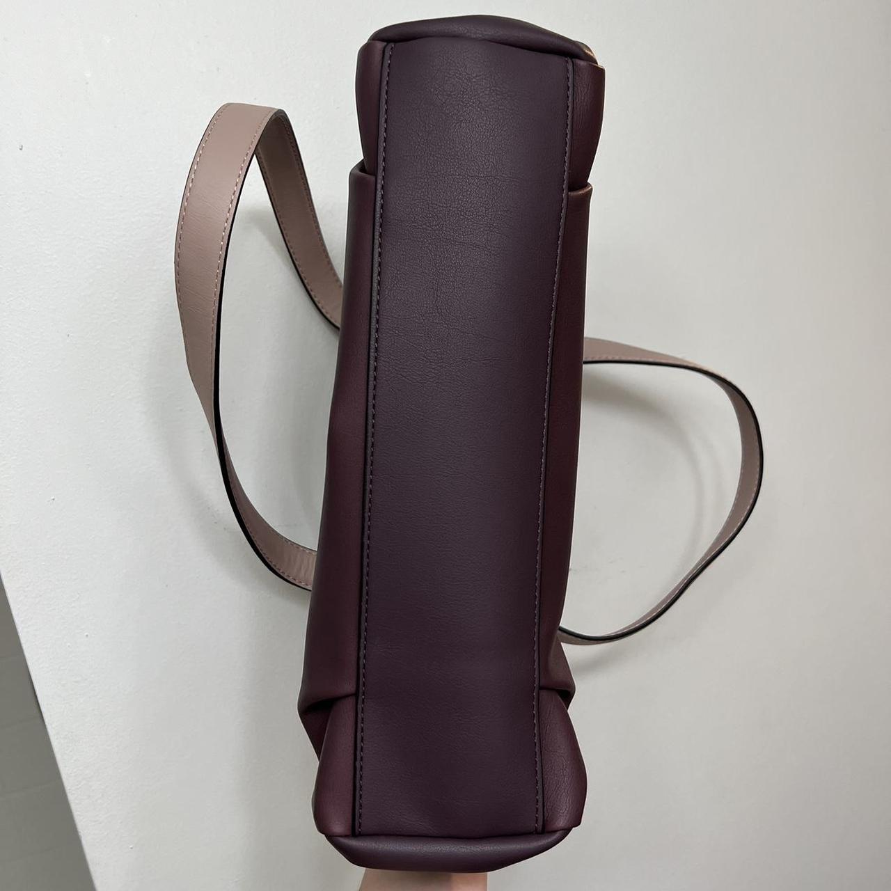 Simply Vera Wang Satchel Crossbody Bag Handbag Purse - Purple Ombre