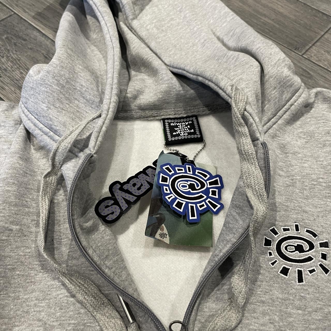 スケートボード always do what you should do zip hoodie スケート