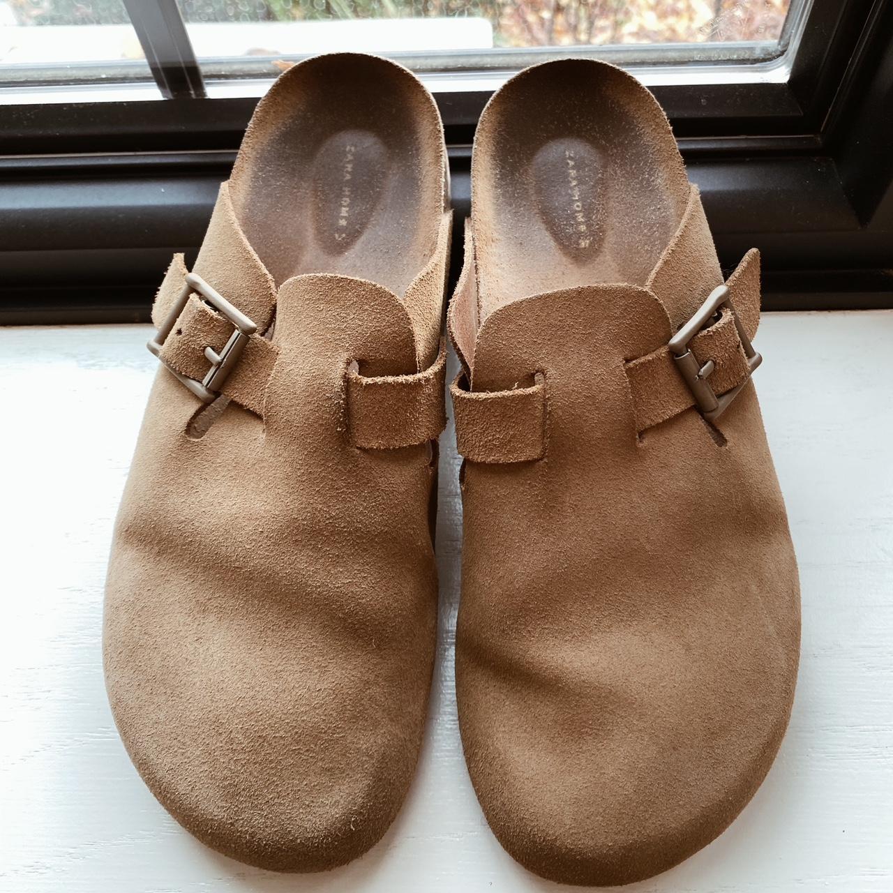 Zara home chunky slides/clogs, basically a... Depop