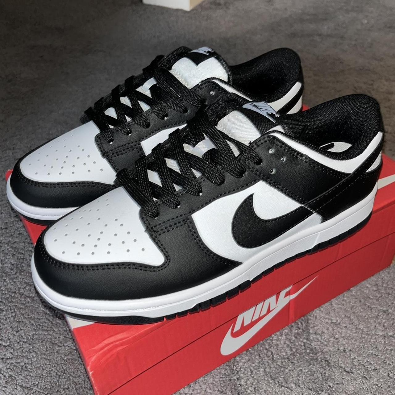 Nike Dunk Low Panda🐼 Size 6 Brand New With - Depop