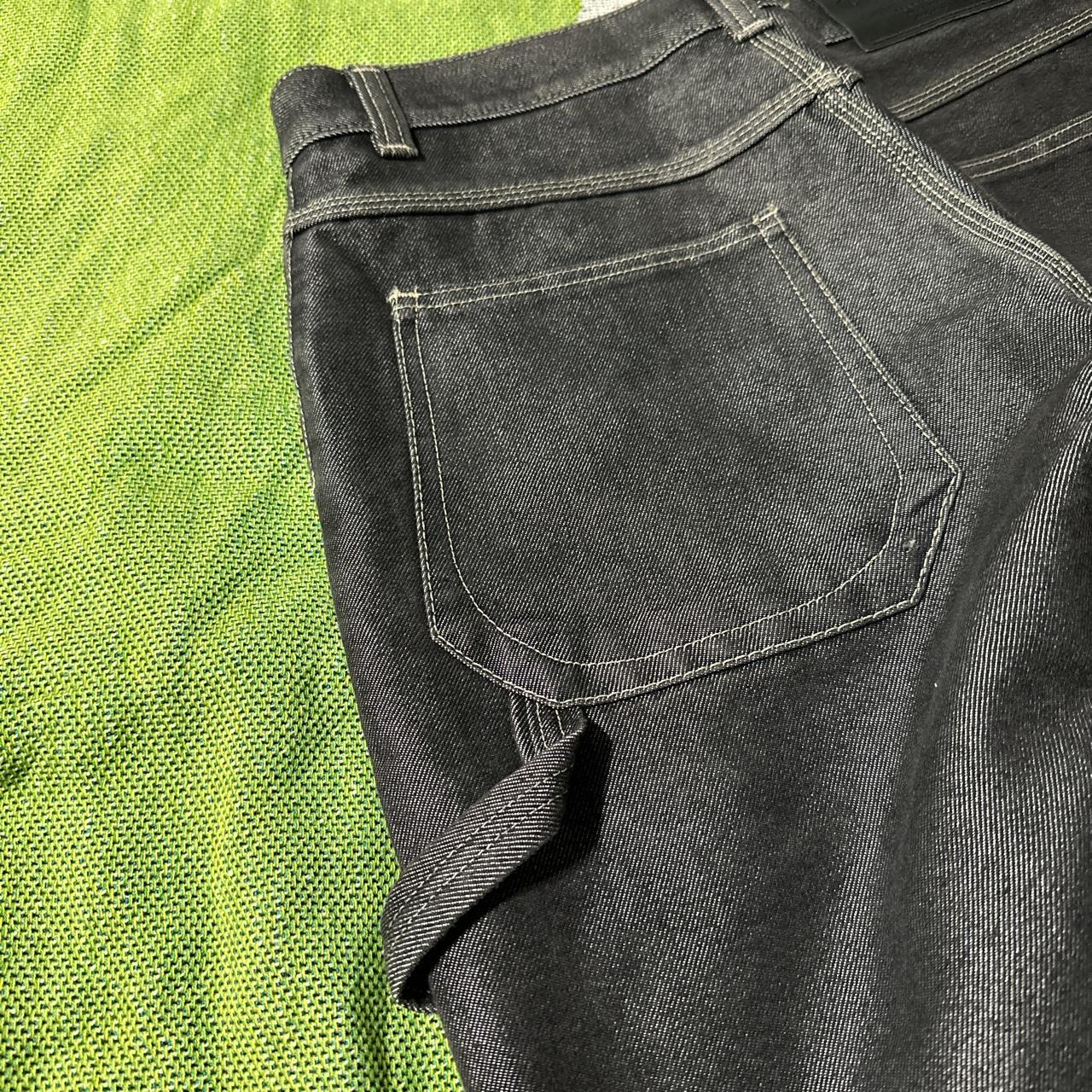 Vintage Anchor Blue carpenter jeans in black SIZE... - Depop