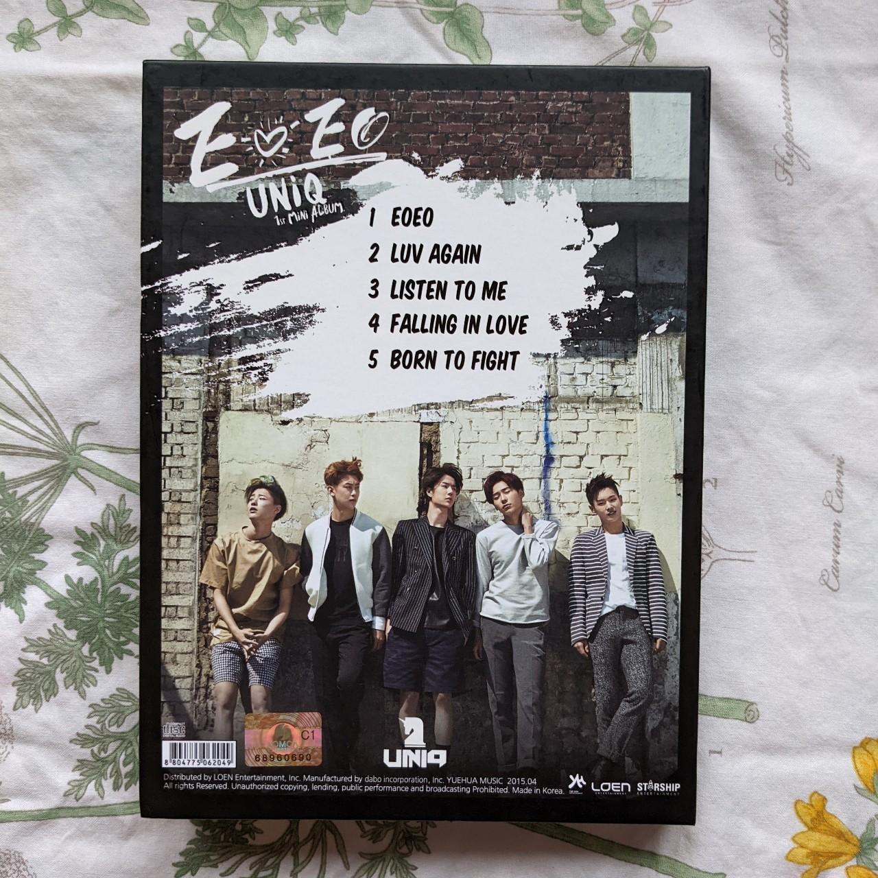 UNIQ EOEO CD 1st mini album (韓国盤) Uniq Eoeo first mini Album Korean ver CD Photobooklet Loen