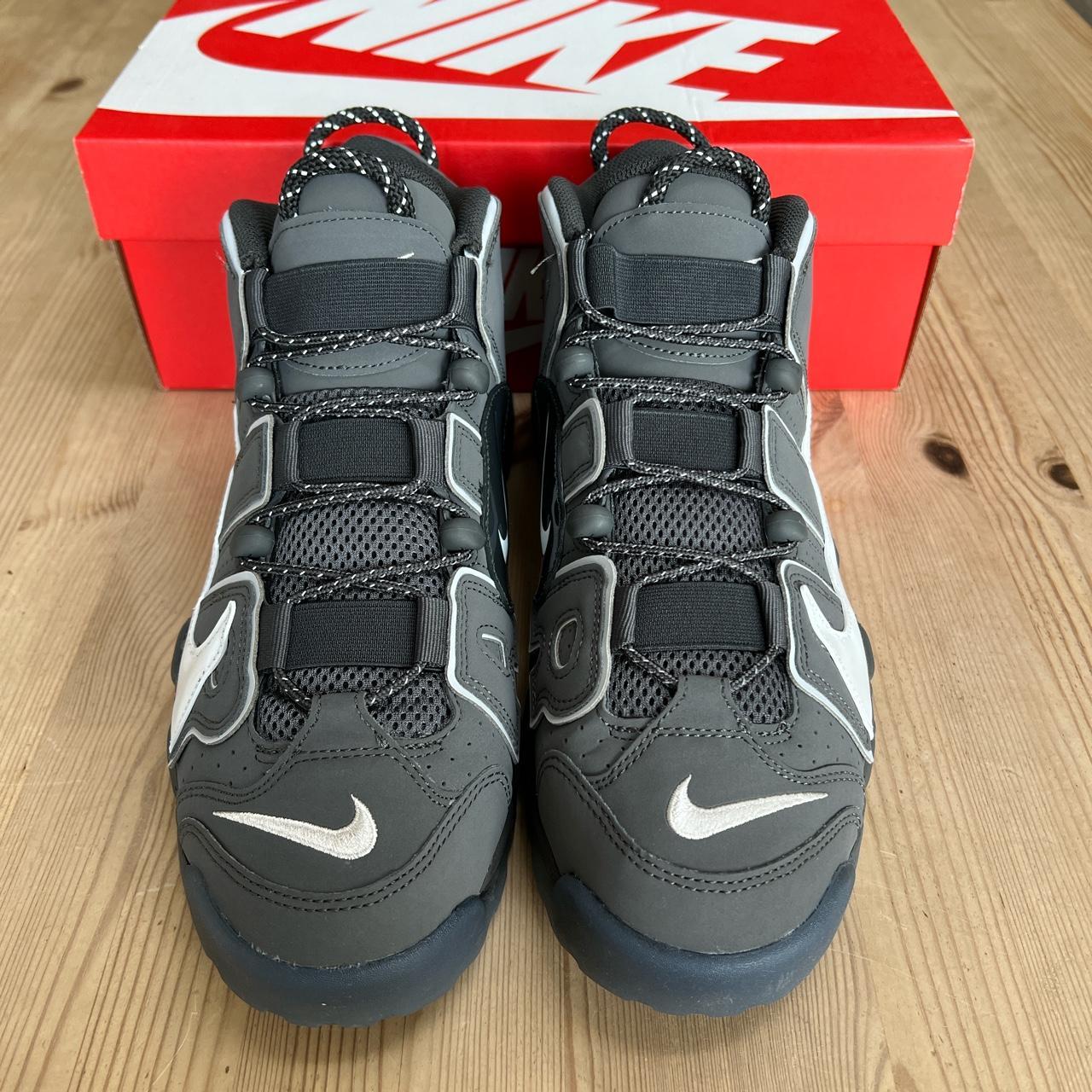 Nike Men's Grey and White Trainers | Depop