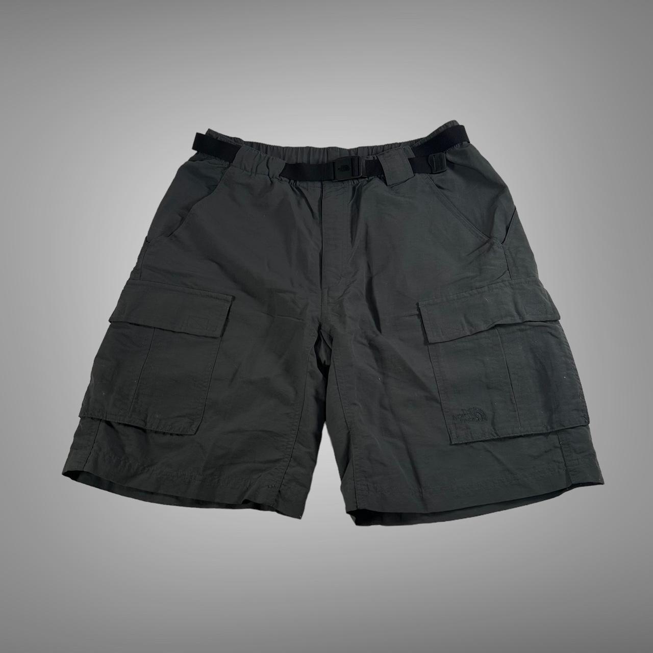 The North Face Men's Grey Shorts Depop