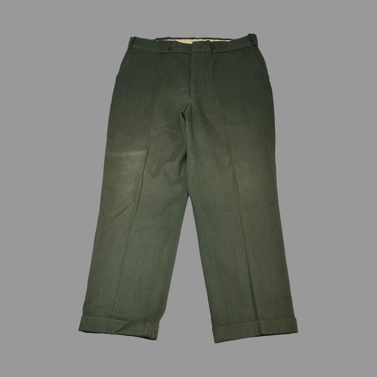高質で安価 a fits size pants work whipcord 1960s Vintage 38 Depop | パンツ