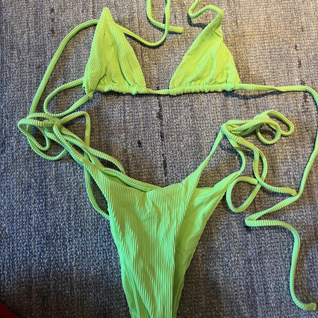 One One Swimwear Triangle Bikini (S) oneone... Depop