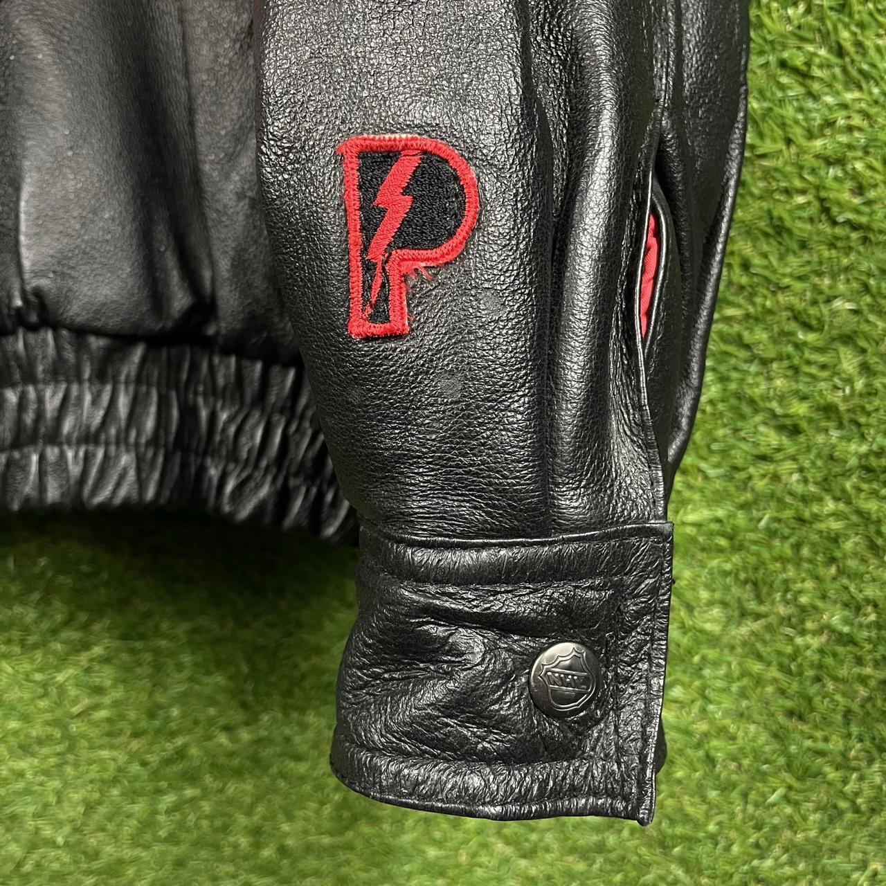 Detroit Red Wings Pro Player Vintage Leather Jacket - Maker of Jacket