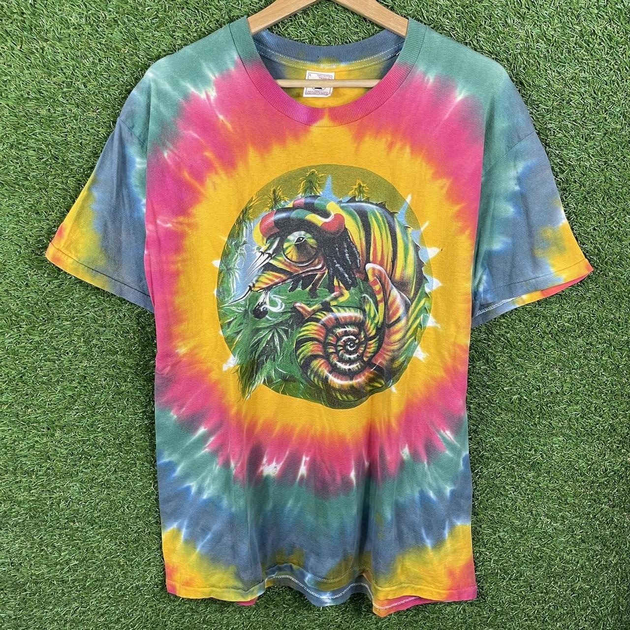 Rasta Tie-Dye Printed T-Shirt