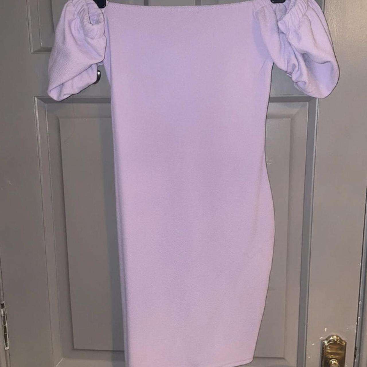 Boohoo Lilac bodycon dress Size 10 New without tags Depop