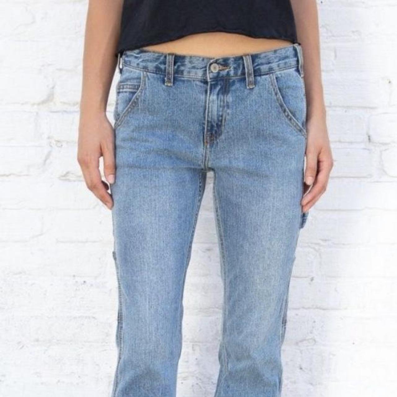 Brandy Melville Women's Blue Jeans Depop