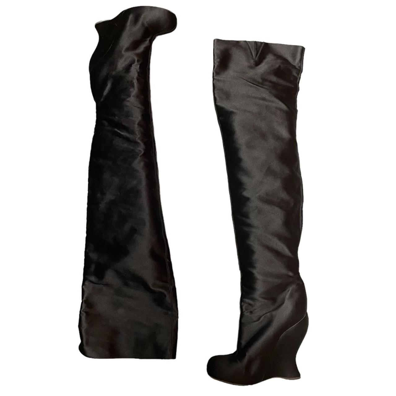 high wedge boots