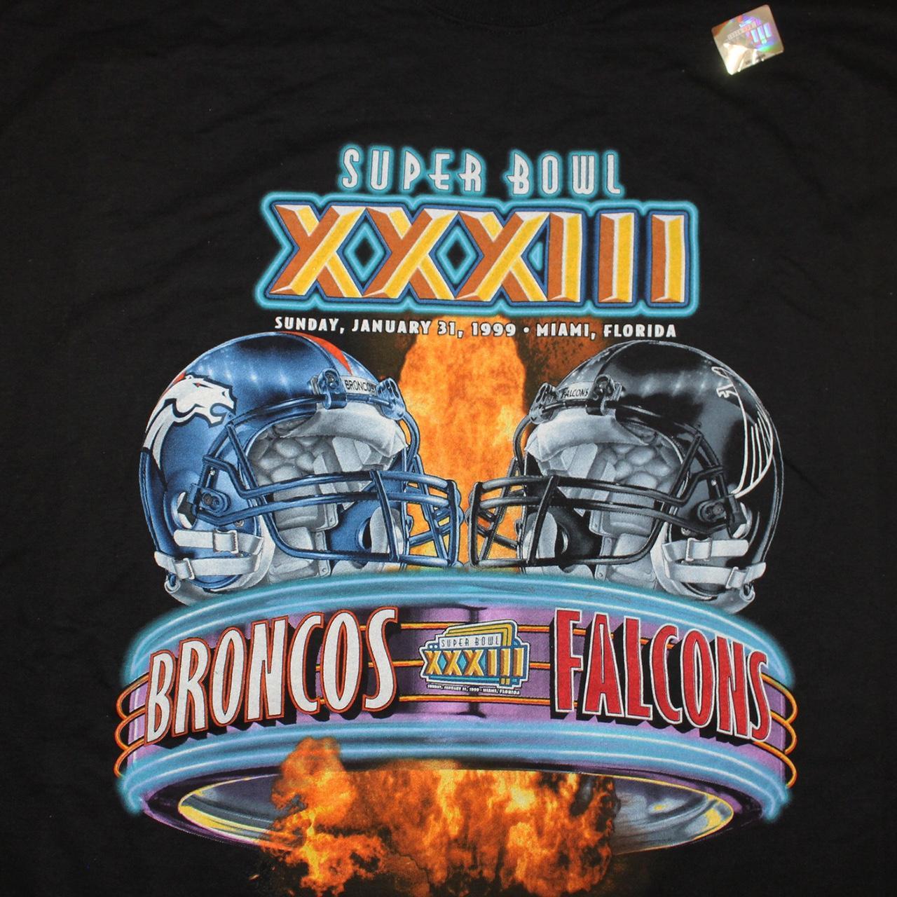 Super Bowl XXXIII T-Shirt Size: Large - Depop