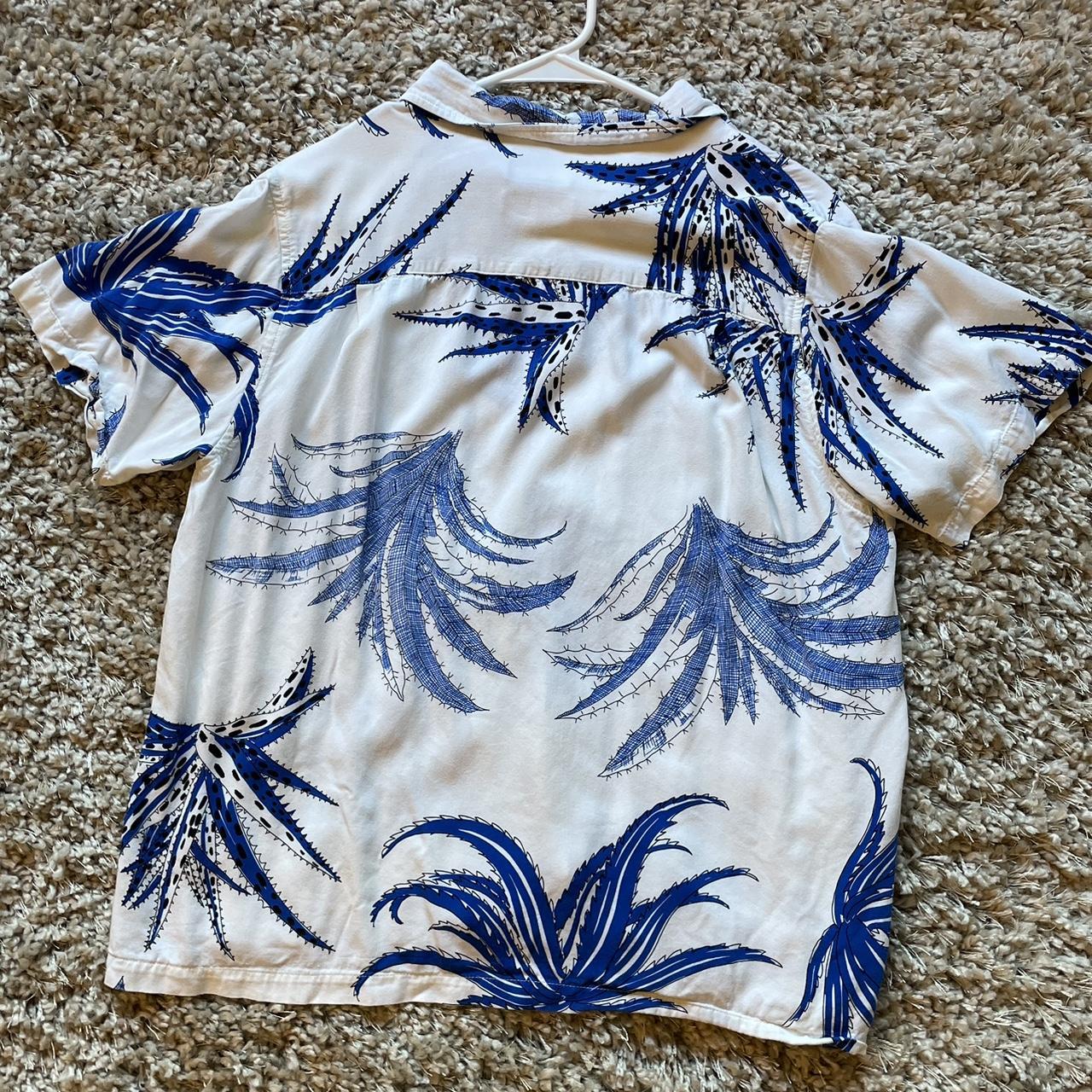 Stussy x Noma Rayon Shirt White Size | Depop
