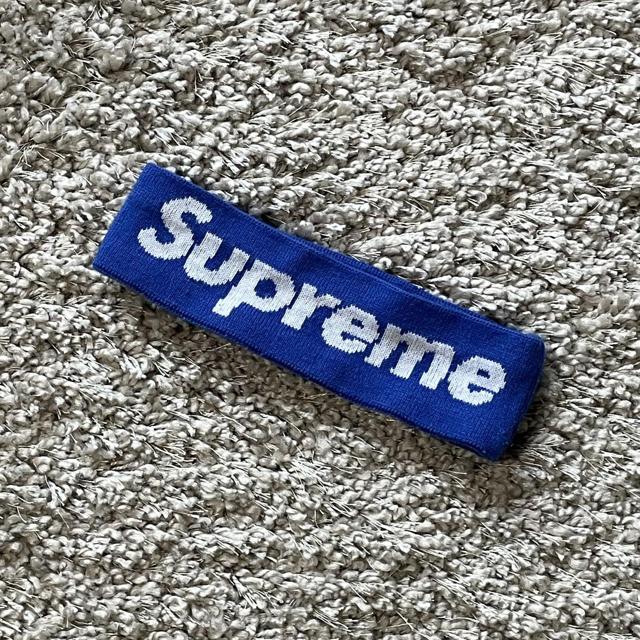 Light blue supreme headband best sale