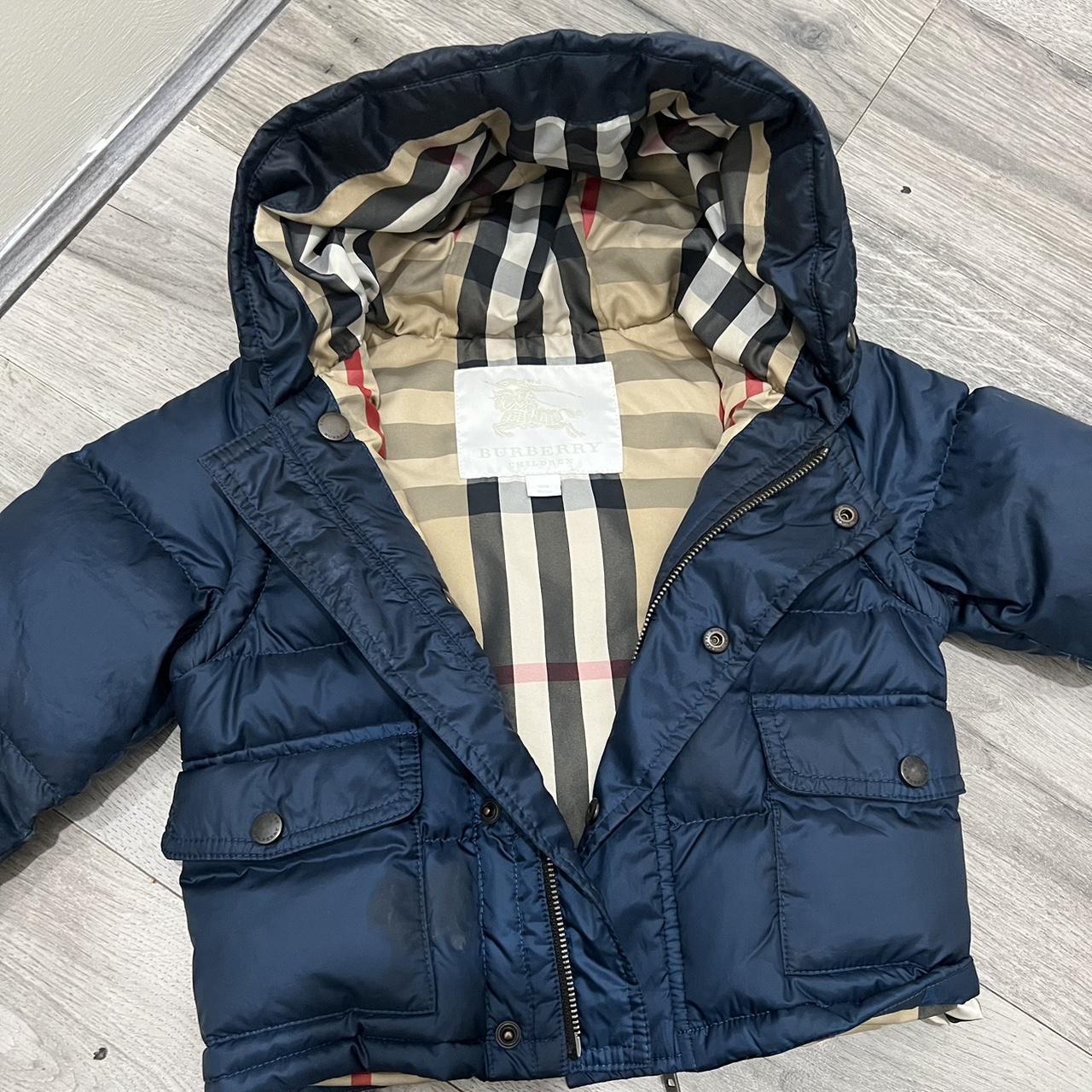 Baby boy’s Burberry puffer coat Size 18