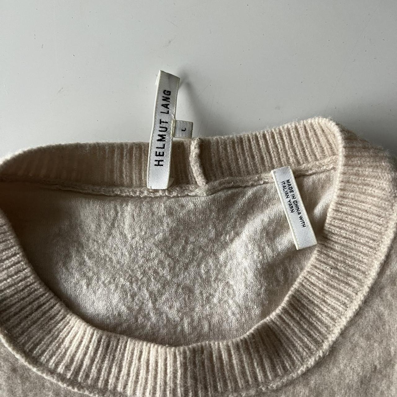 Helmut Lang Women's Cream Jumper (3)