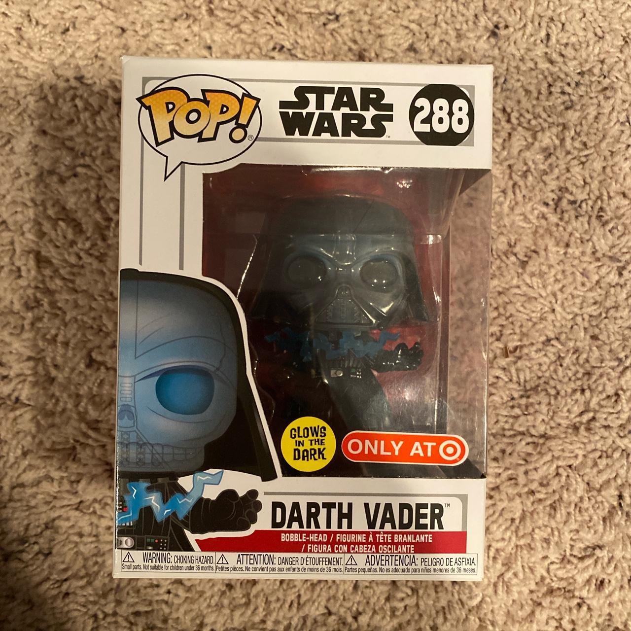 Funko pop darth vader electrocuted glow cheap in the dark