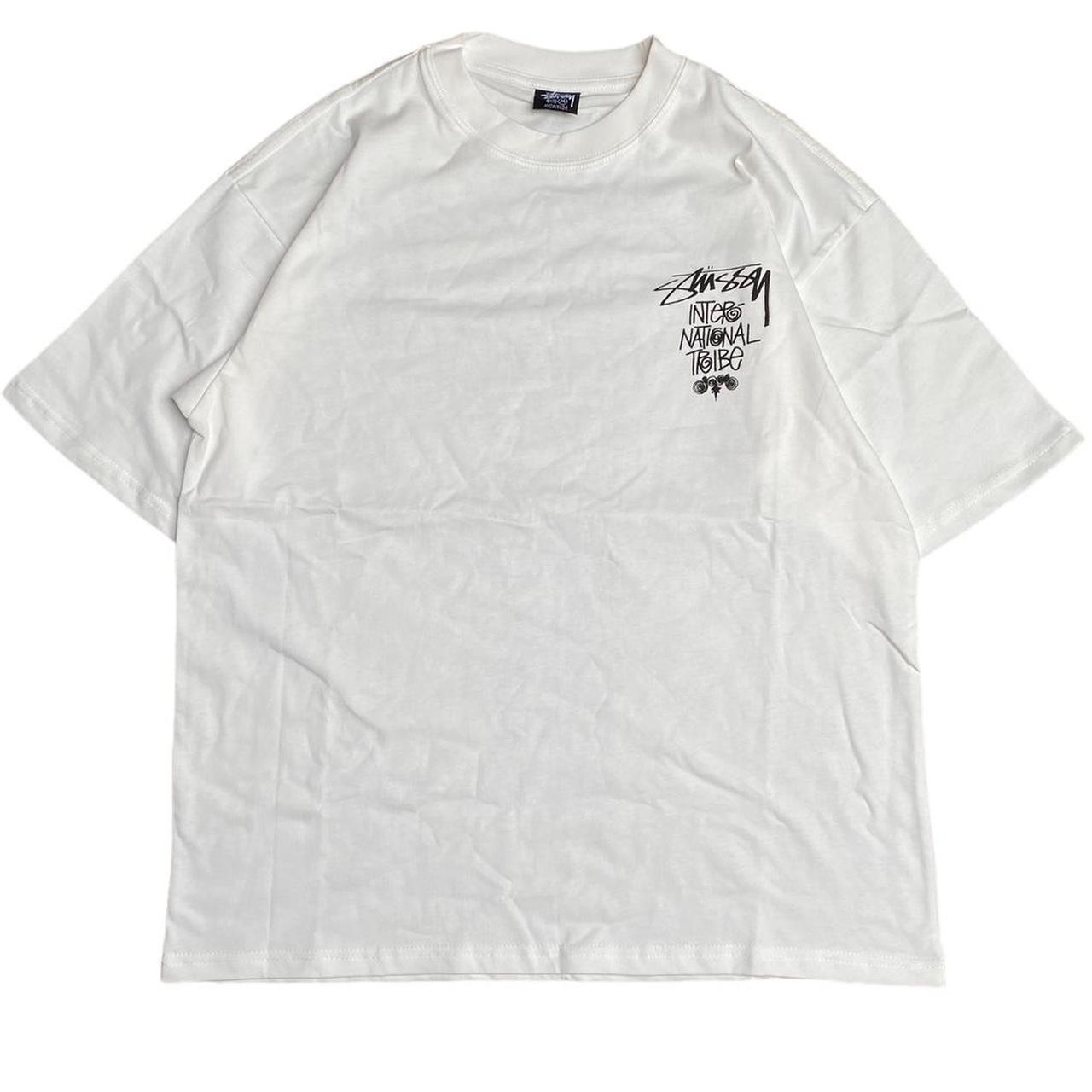 Stussy t shirt Size Medium - White Great... - Depop