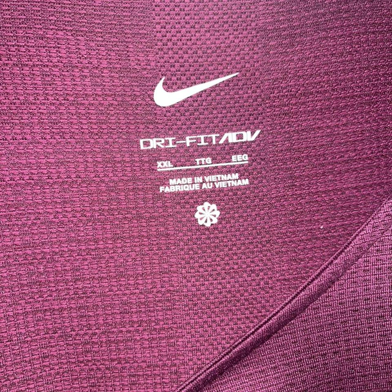 Nike Miler - Burgundy Size XXL Used but still in... - Depop