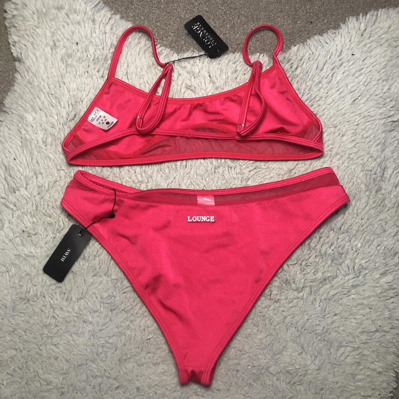 Women's Pink Bikinisandtankinisets Depop
