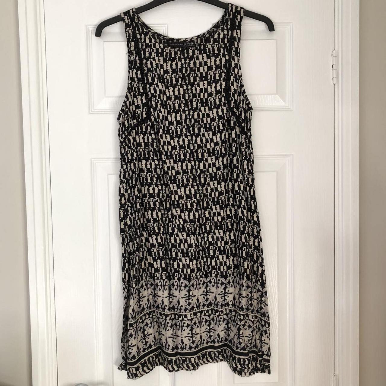 Primark Dress Long floaty style dress Black &... - Depop