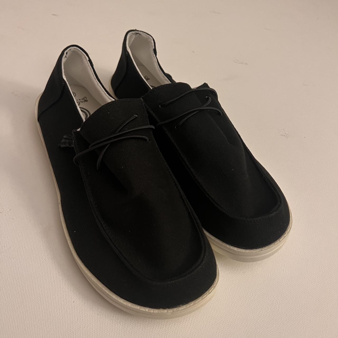 slip on trainers black womens