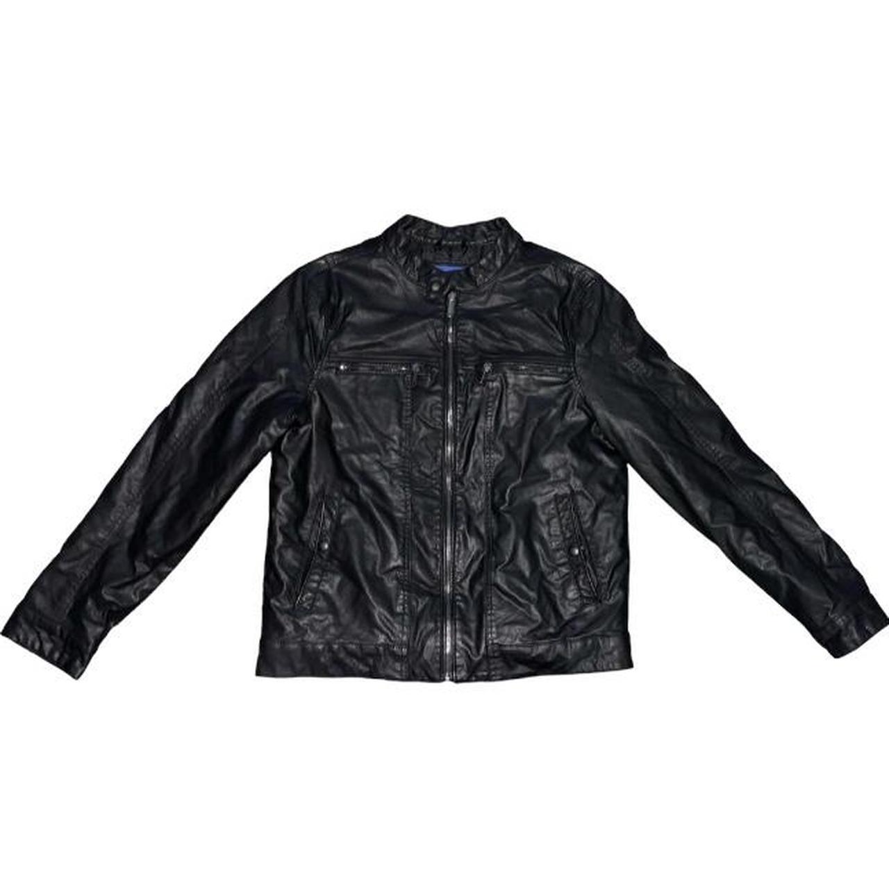 Apt 9 mens hot sale leather jacket