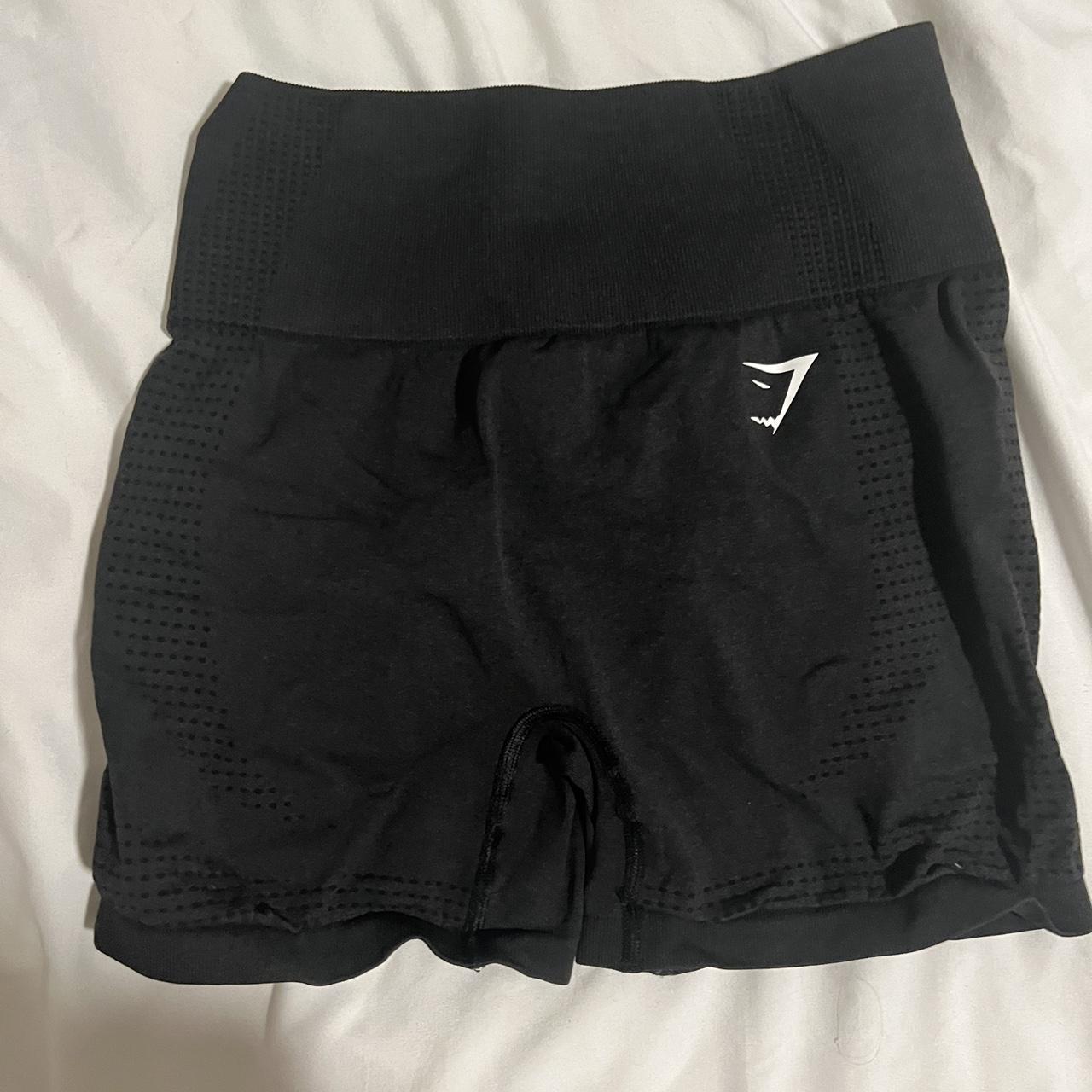 Gymshark Women's Black Shorts Depop