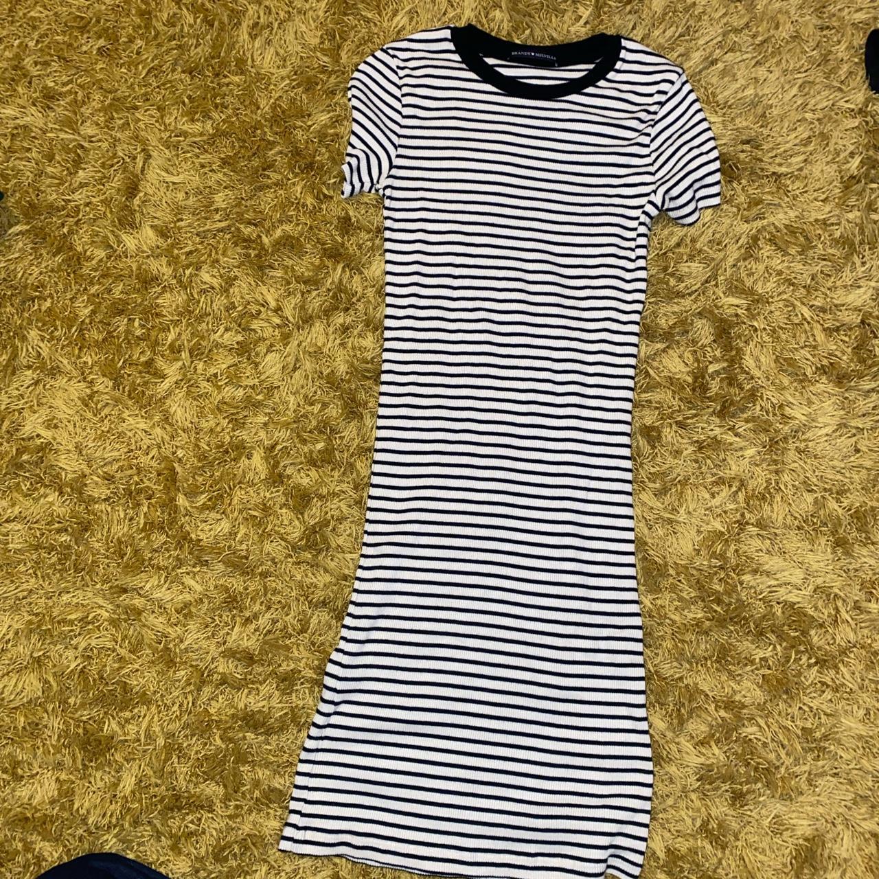 Brandy Melville Striped Maxi Dress - Depop