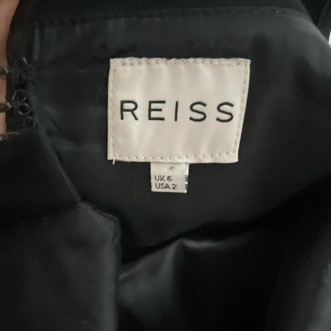 Reiss Black Dress Cut out detail at the back -... - Depop