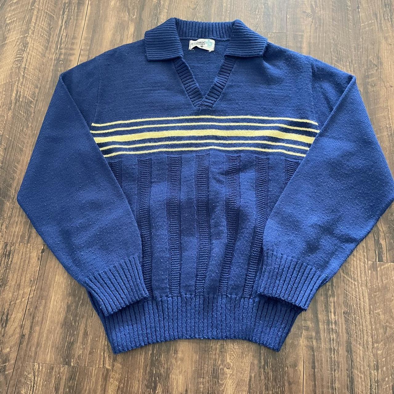 #Vintage #70s #Brentwood sportswear royal blue... - Depop