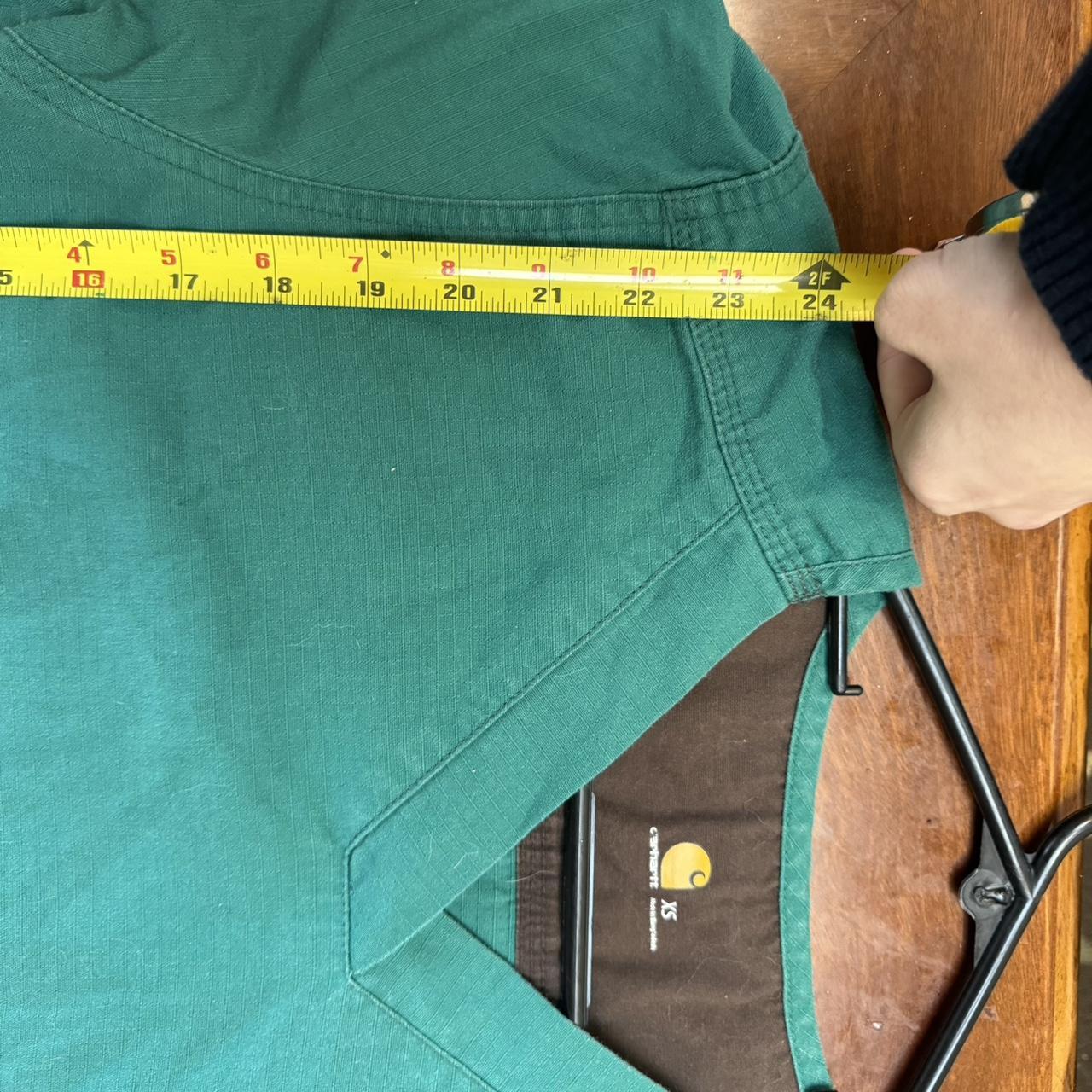 Men’s Carhartt scrub top in a bold teal / green /... - Depop