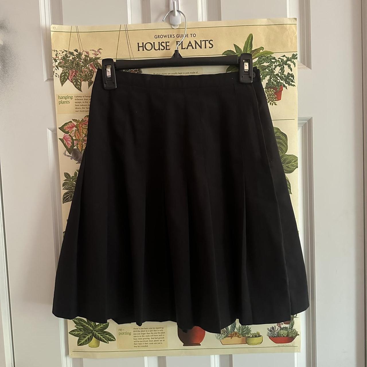 Black pleated skirt size 8 🌱Free Shipping🌱 Brand:... - Depop