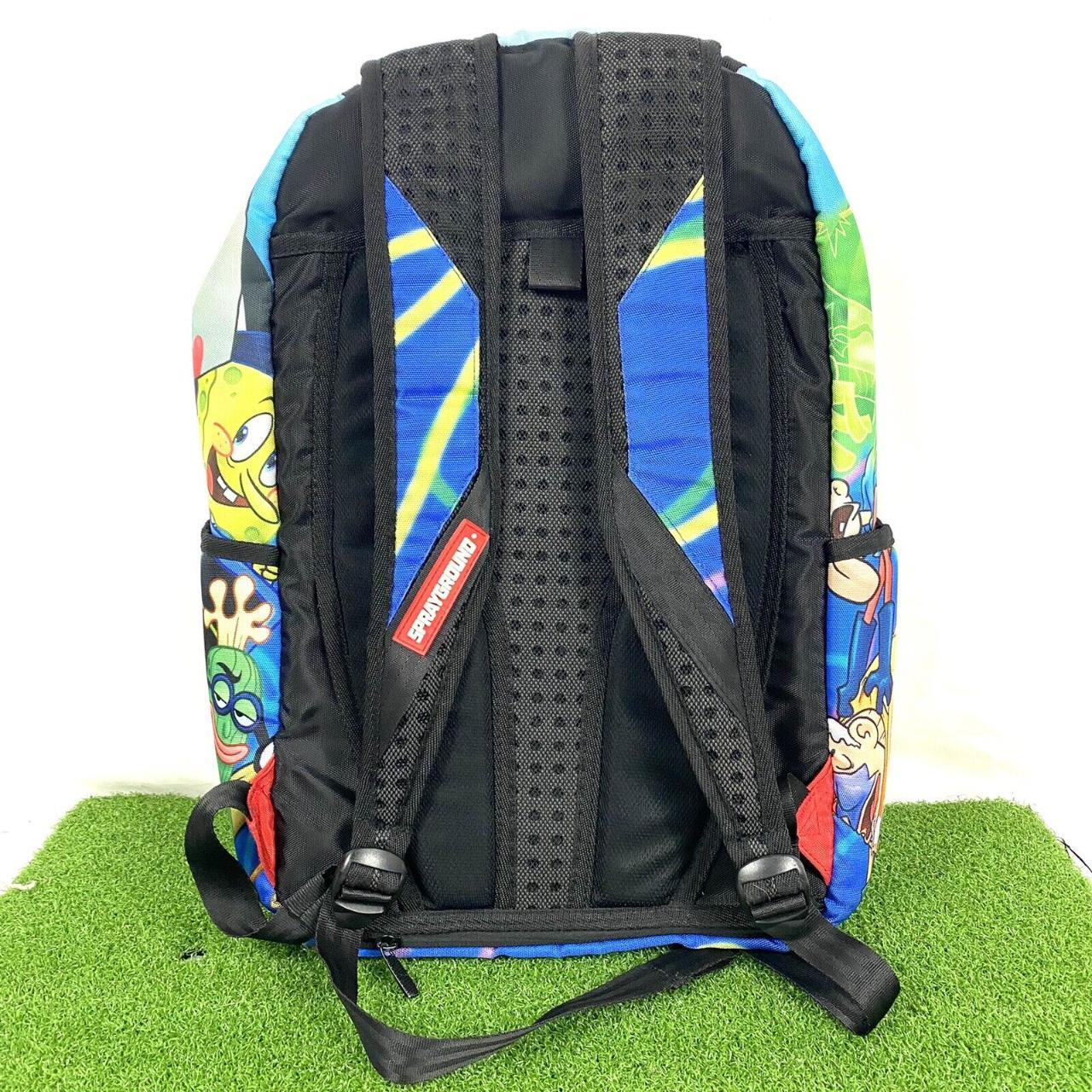 Sprayground Kids' Spongebob Print Canvas Backpack In Multi